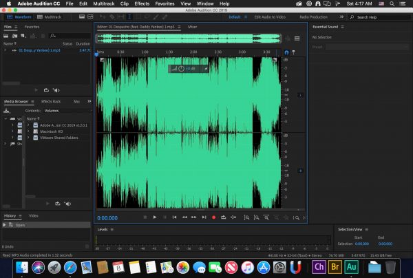 Adobe Audition CC 2019 MacOS