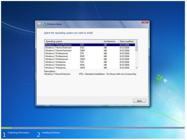 Windows 7 Pro X86 X64 AIO 22in1 2019