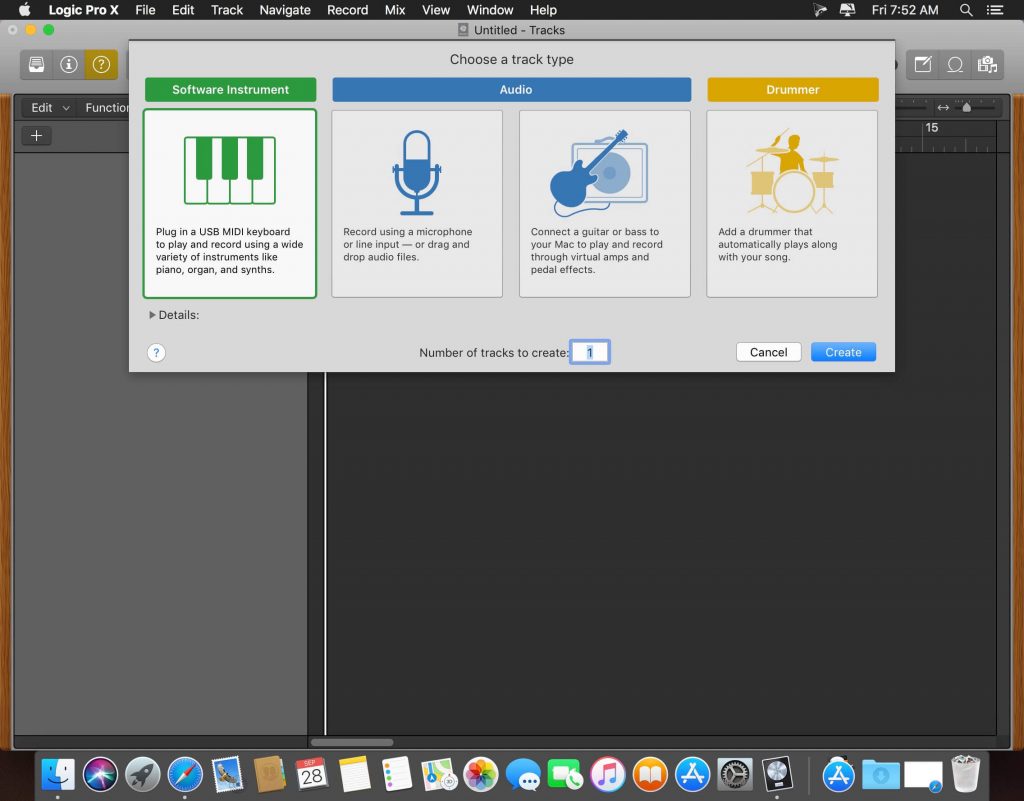 Logic Pro X 10.5 Mac-screenshot 1