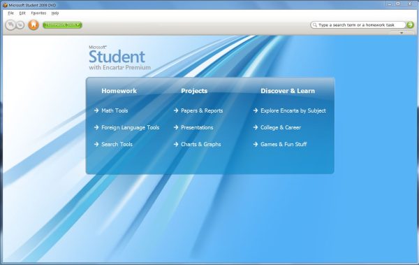 Microsoft Student with Encarta Premium 2009