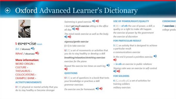 Oxford Advanced Learner's Dictionary, 8th Edition