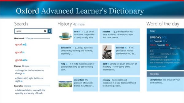 Oxford Advanced Learner's Dictionary, 8th Edition