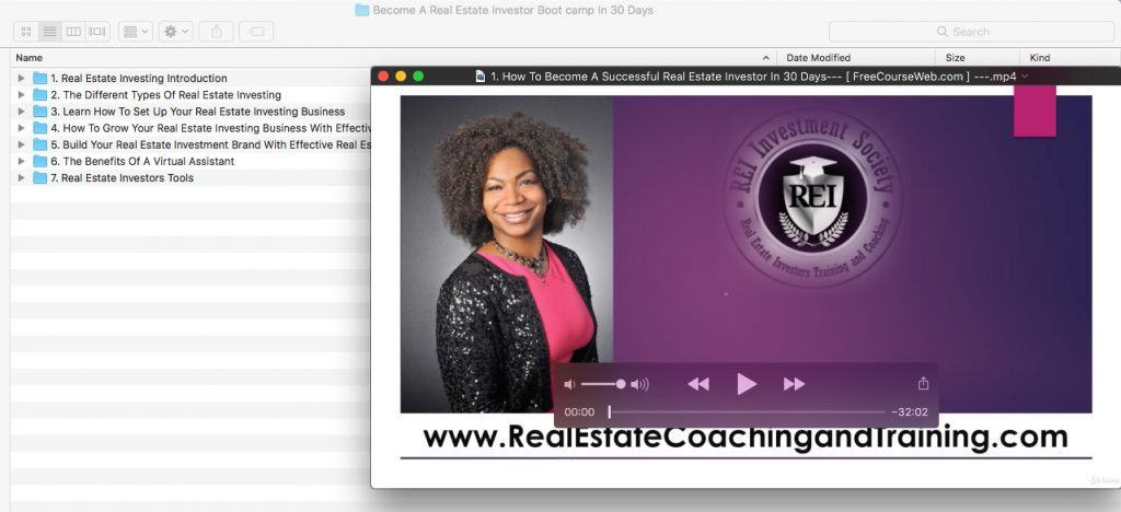Become A Real Estate Investor Boot camp In 30 Days Course Screenshot