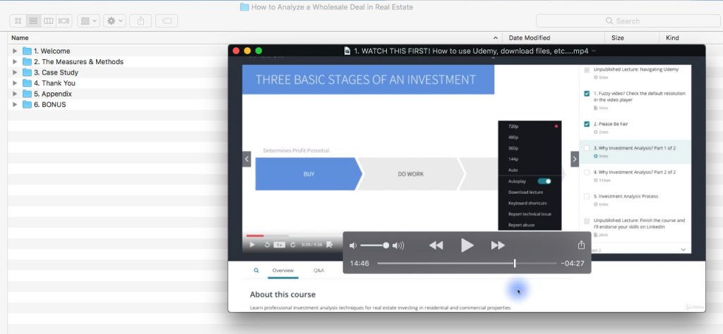 How to Analyze a Wholesale Deal in Real Estate Course Screenshot
