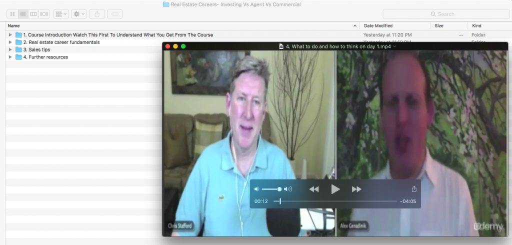Real Estate Careers: Investing Vs Agent Vs Commercial Course Screenshot