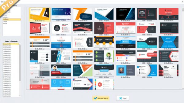 EximiousSoft Business Card Designer Pro 2020 Windows