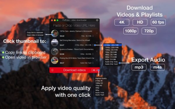 PullTube (2020) v1.6 Full Version for macOS