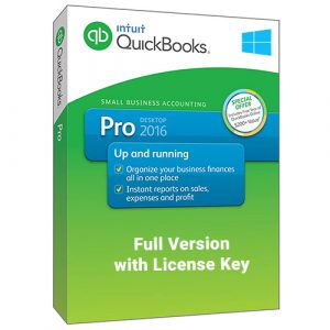 QuickBooks Desktop Pro 2016 Full with License Key