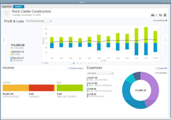 QuickBooks Desktop Pro 2016 Windows