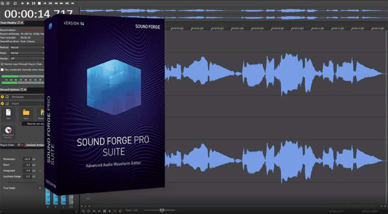Sony SOUND FORGE Pro Suite (2020) v14 for Windows