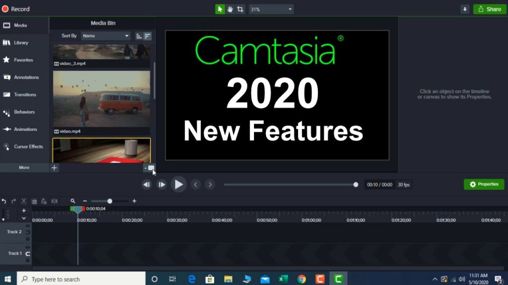 TechSmith Camtasia 2020 Final Full Version for Windows