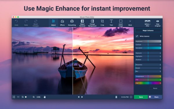 Movavi Photo Editor 2021 MacOS