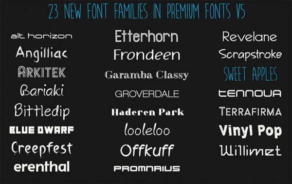 Full Premium Fonts 2000+ for Mac/Windows