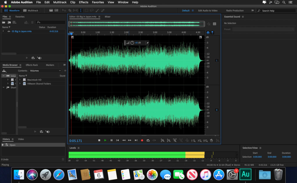 Adobe Audition CC 2021 for MacOS