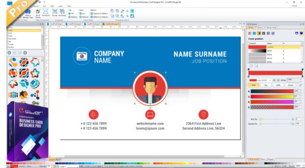 EximiousSoft Business Card Designer Pro 2021 v3.75 Windows