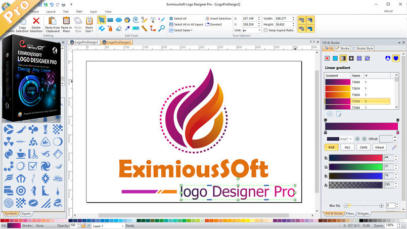 EximiousSoft Logo Designer Pro 2021 for Windows