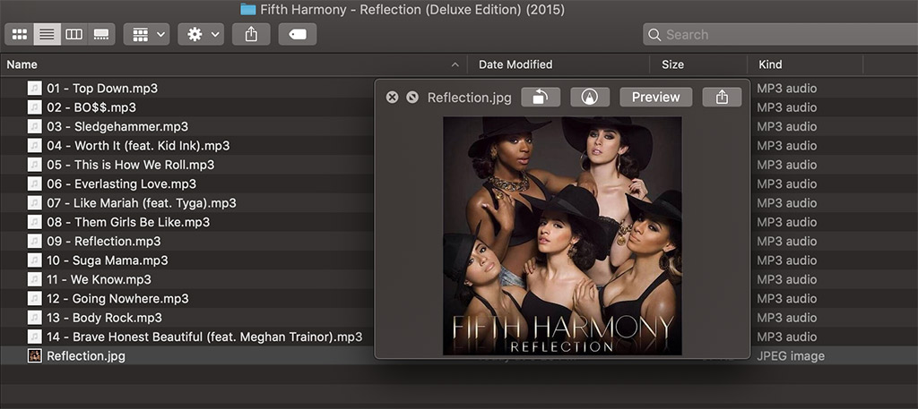 Fifth Harmony Reflection (Deluxe Edition) Tracklist