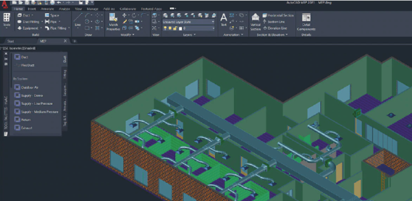 Autodesk AutoCAD MEP 2022 (x64) Windows