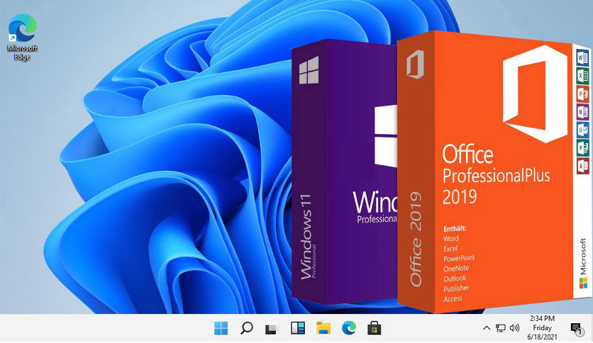Windows 11 Pro with Office 2019 Pro Plus Full Version