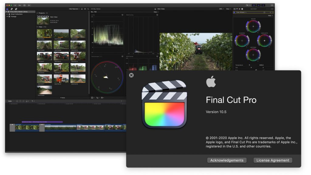 Final Cut Pro 2021 v10.5.4 Full Version Multilingual MacOS