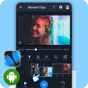Movavi Clips Pro - Video Editor with Slideshows