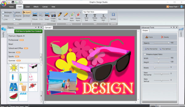 Summitsoft Graphic Design Studio v1.7.7.2 Final Full Version Windows