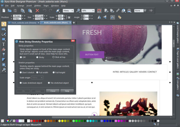 Xara Web Designer Premium 2021 v18 Windows