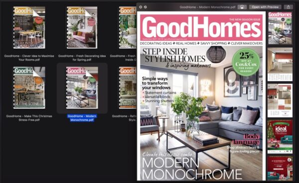 10 GoodHomes UK Magazine Bundle