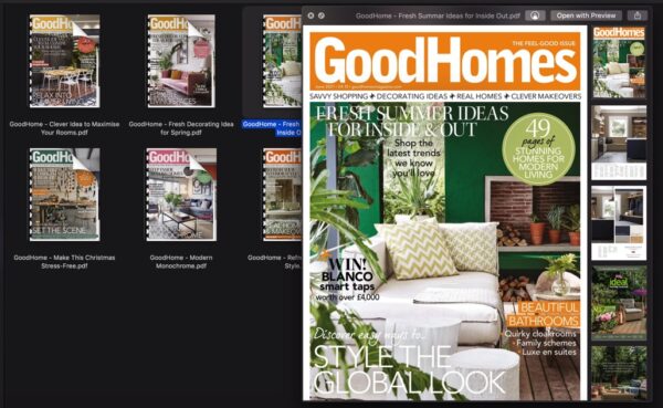 10 GoodHomes UK Magazine Bundle