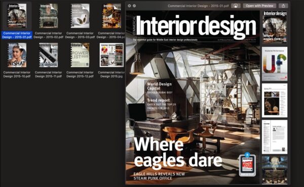 12 Magazine of Commercial Interior Design Bundle