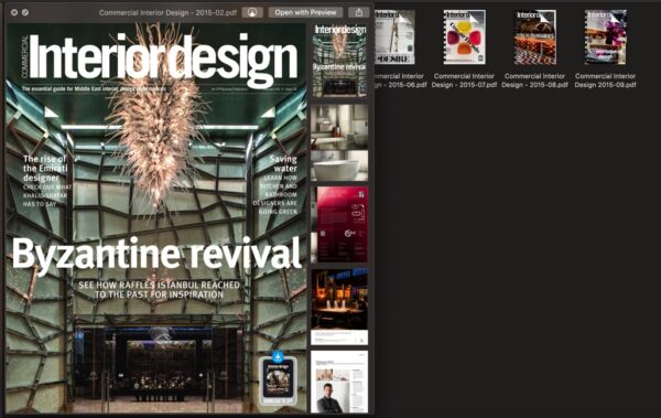 12 Magazine of Commercial Interior Design Bundle