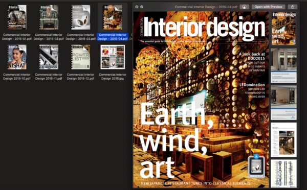 12 Magazine of Commercial Interior Design Bundle