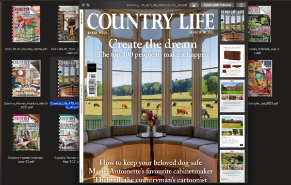 16 Country Homes & Interiors Magazine Bundle