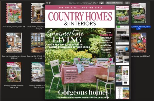 16 Country Homes & Interiors Magazine Bundle