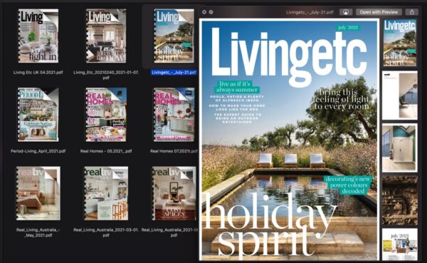 18 Real Homes & Real Living Magazine Bundle