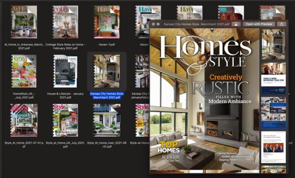 21 Perfect Style at Home Magazine Bundle