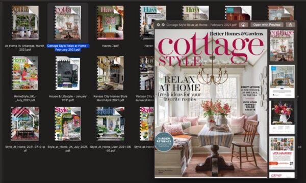 21 Perfect Style at Home Magazine Bundle