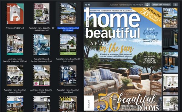 23 Australia Home Beautiful Magazine Bundle