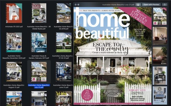 23 Australia Home Beautiful Magazine Bundle