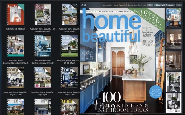 23 Australia Home Beautiful Magazine Bundle