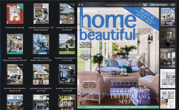 23 Australia Home Beautiful Magazine Bundle