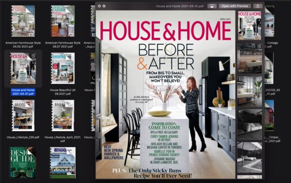 23 House & Home Premiere Design Magazine Bundle