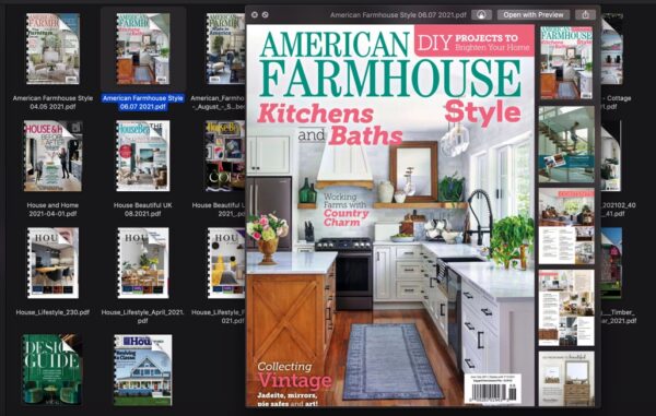 23 House & Home Premiere Design Magazine Bundle