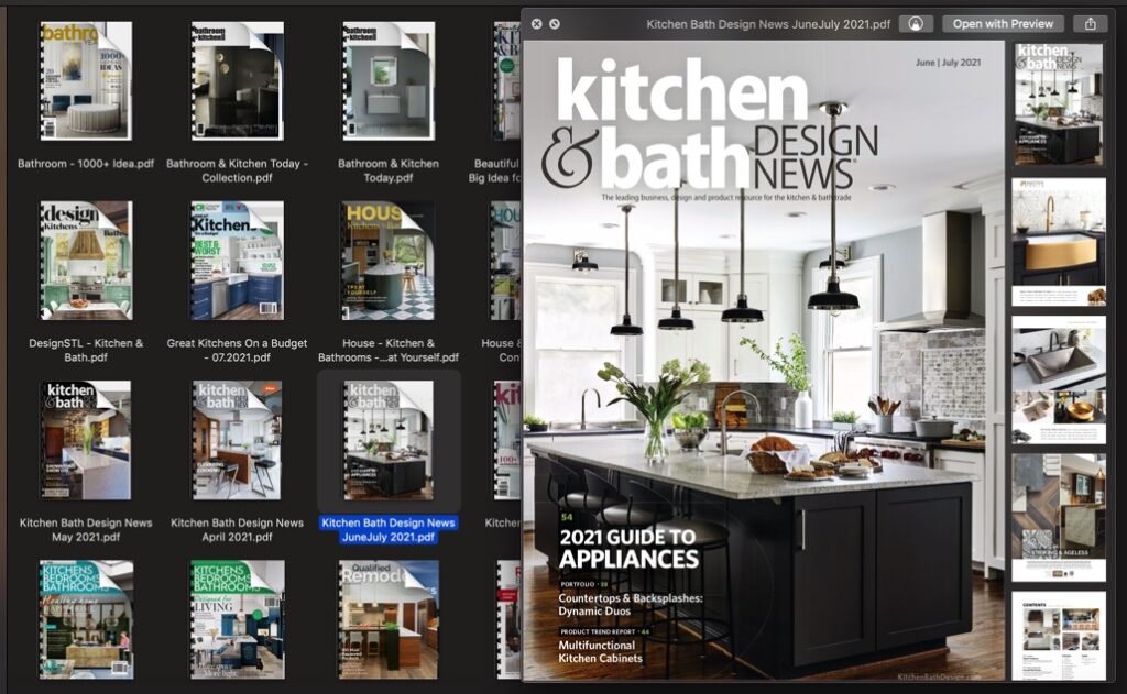 beautiful kitchen and bath magazine
