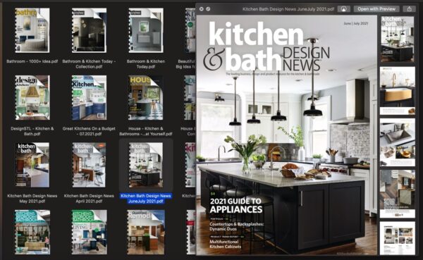 25 Beautiful Kitchen & Bath Magazine Bundle