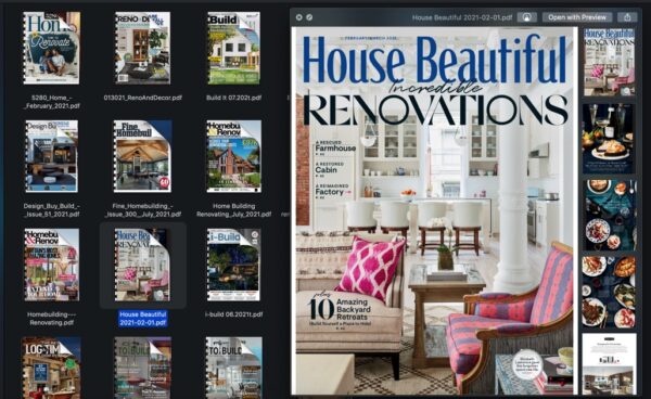 25 Magazine Bundle of Homebuilding & Renovating