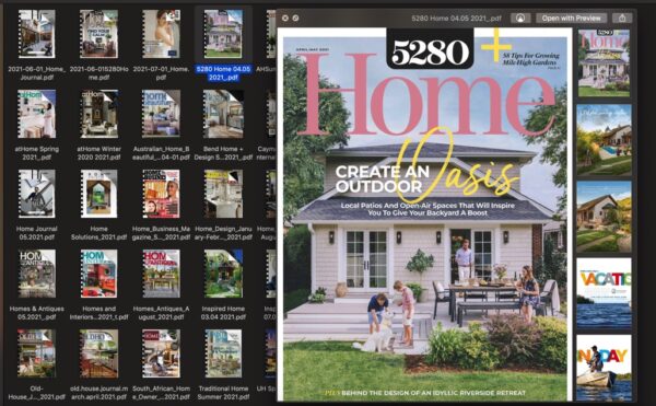 45 Home Design Collection Magazine Bundle