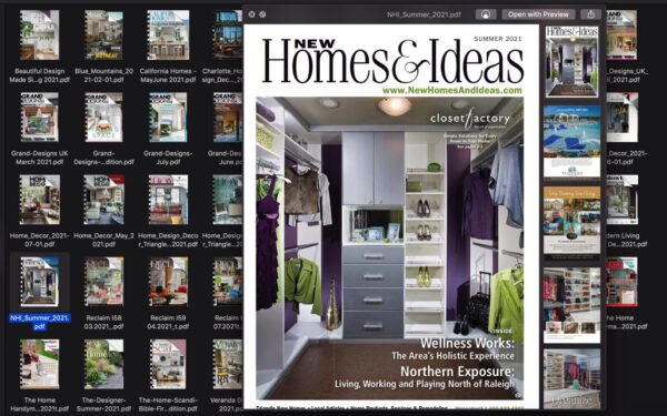 45 Modern Living, Home Design & Decor Magazine Bundle