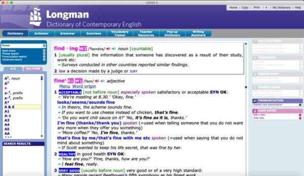 Longman Dictionary Of Contemporary English 5th Edition MacOS