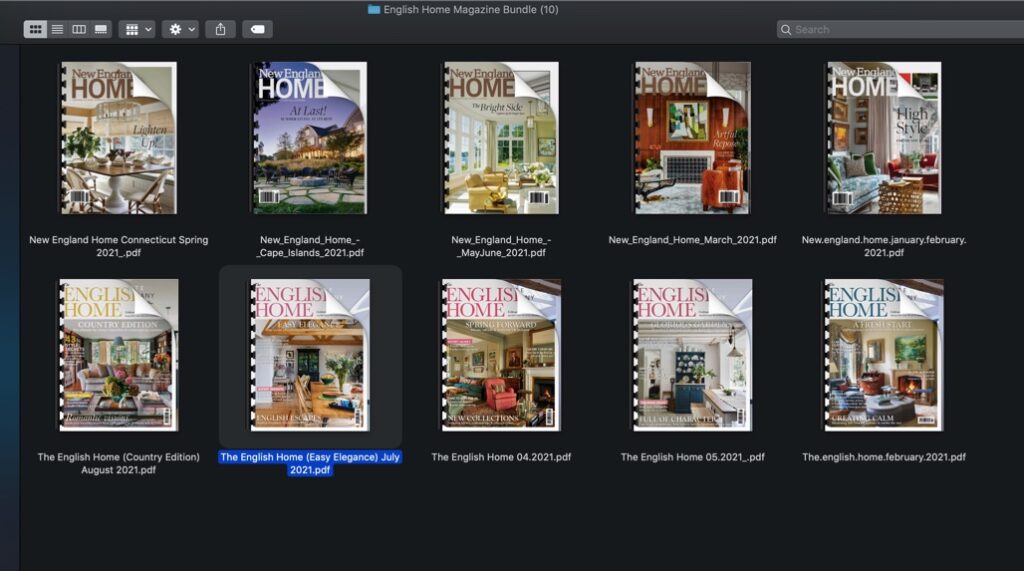 The English Home Magazine Bundle